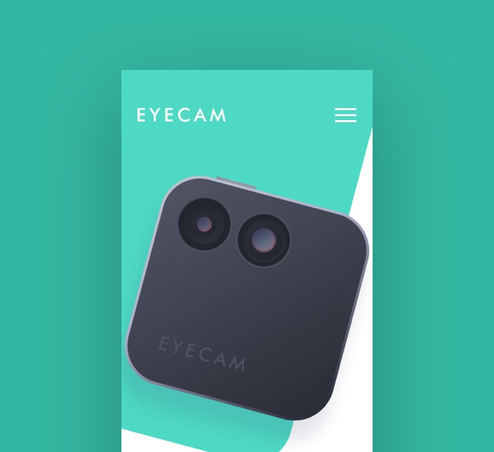 Eyecam design